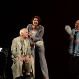 Тадэвуша Кокштыса віншуе Вольга Куляшова. Тэатральны «капуснік»